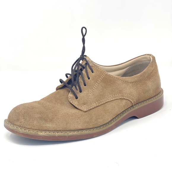 G.H. Bass & Co. Other - G.H. Bass men's Pasadena taupe nubuck derby Oxford